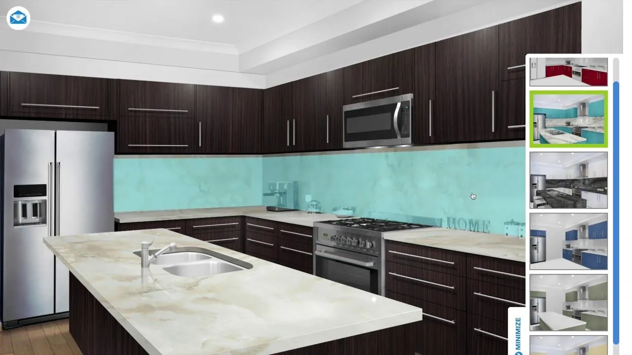 14598 dream kitchen visualization