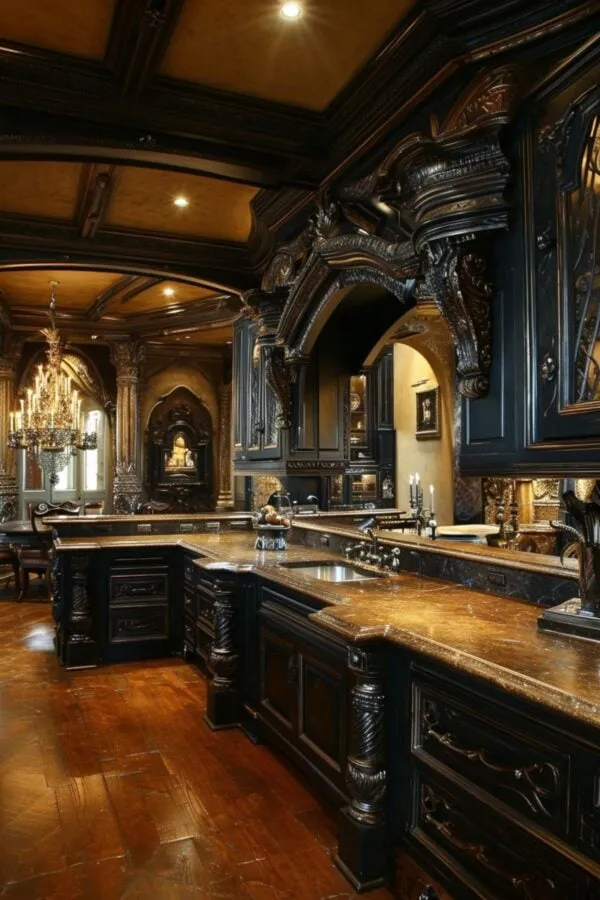 14602 gothic art kitchen