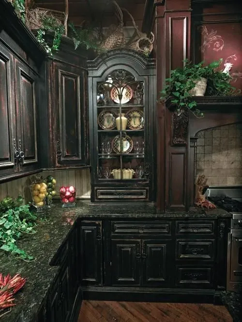 14602 stone brick kitchen