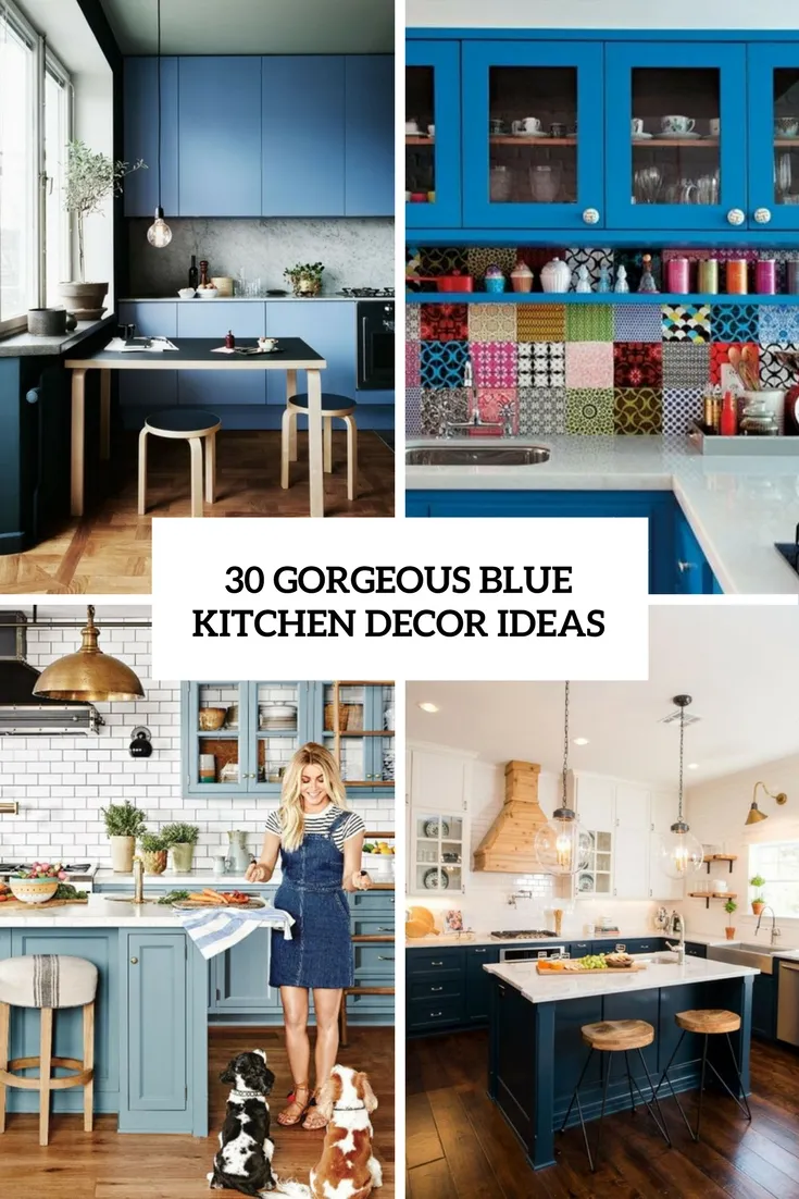 14613 blue kitchen inspiration