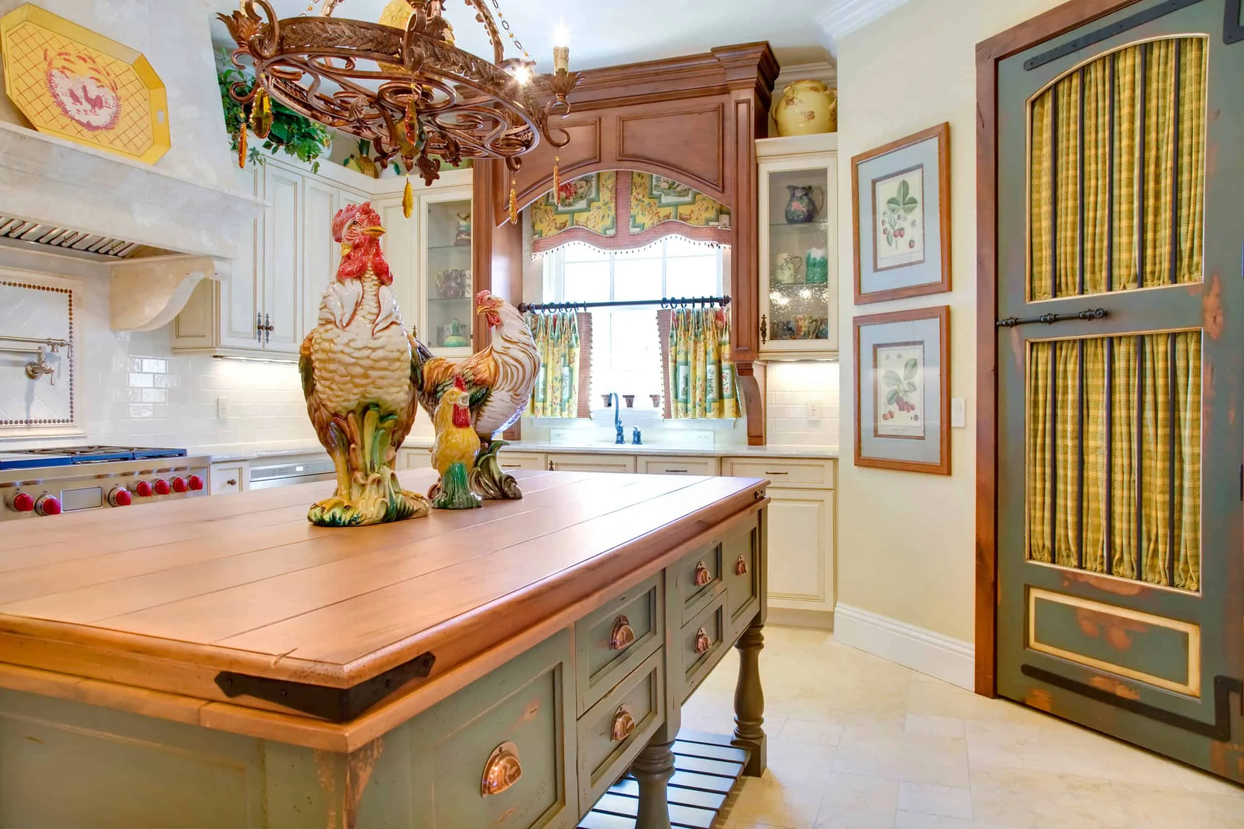 14637 rooster kitchen decor image1