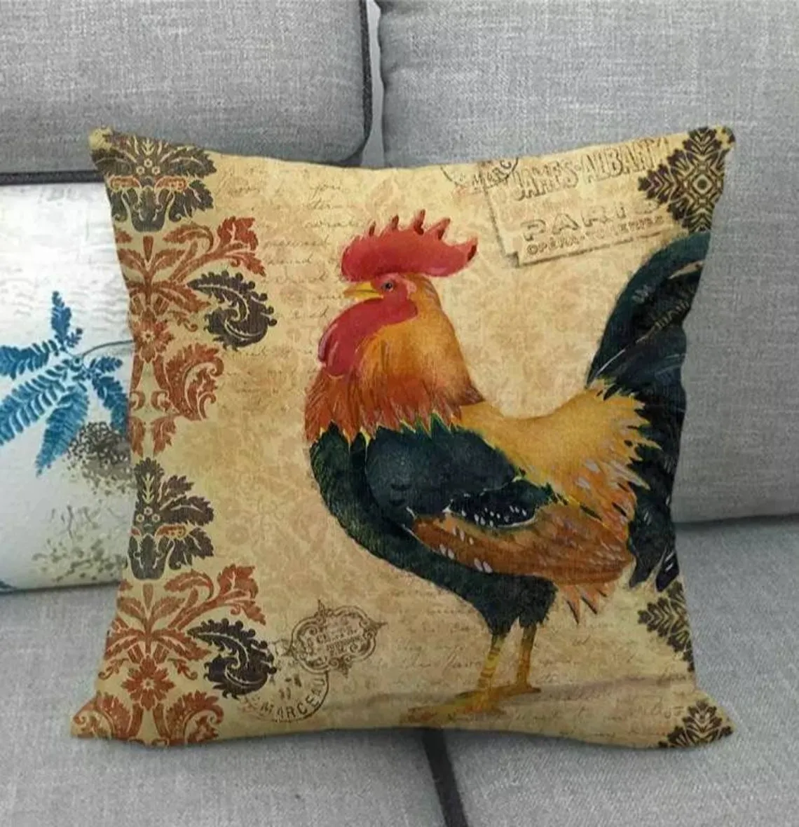 14637 rooster kitchen decor image4
