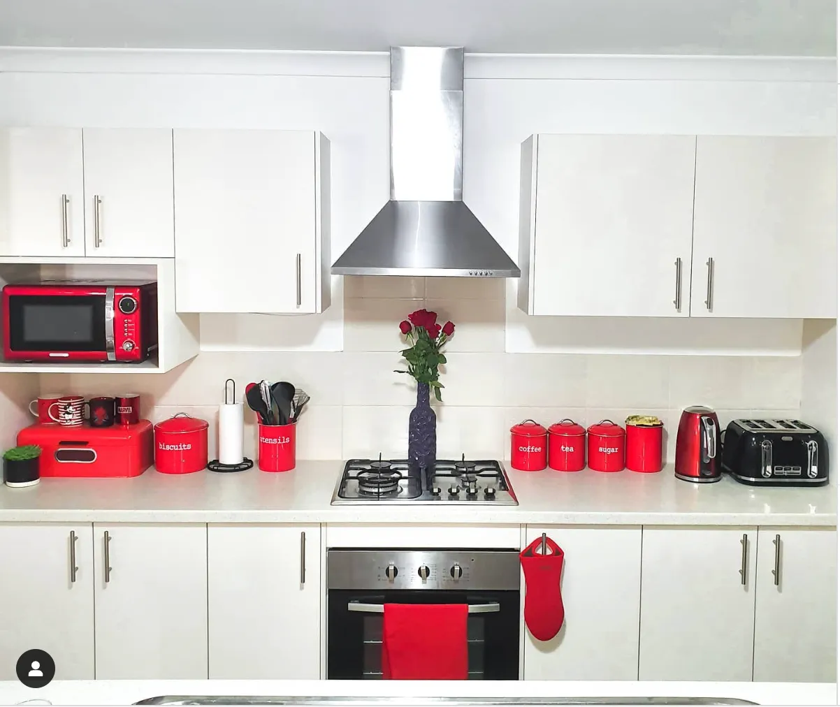 14641 red kitchen uk accessories