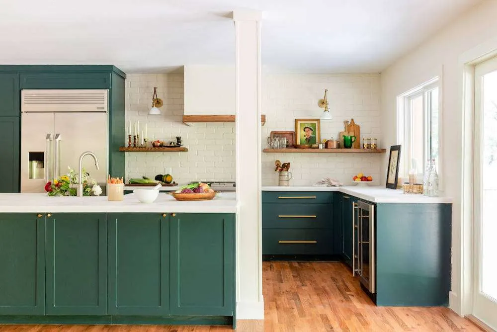 14653 industrial modern kitchen open shelving
