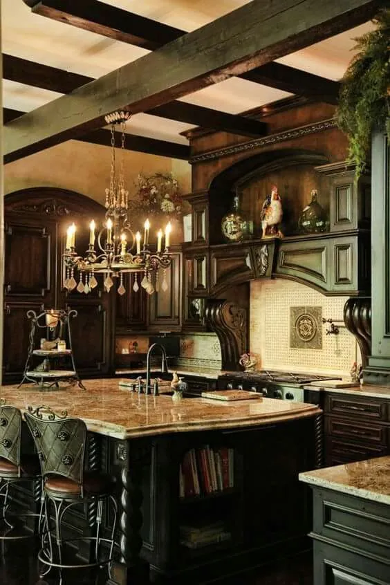 14657 vintage kitchen furniture