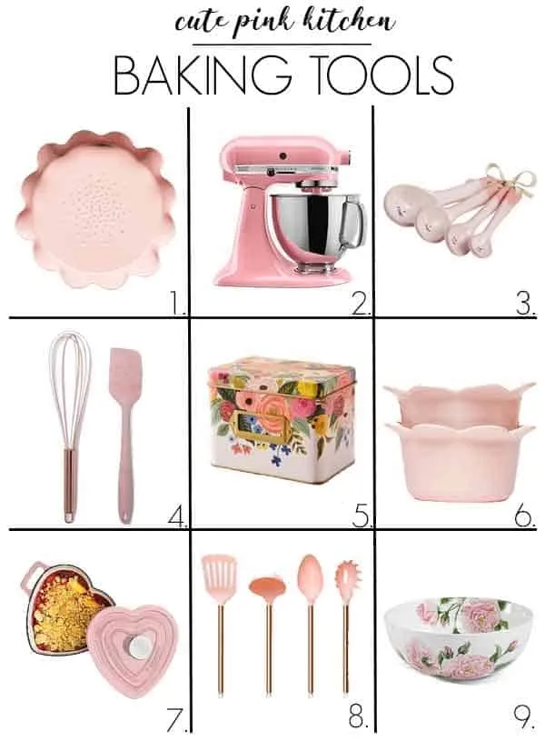 14667 pink appliances kitchen