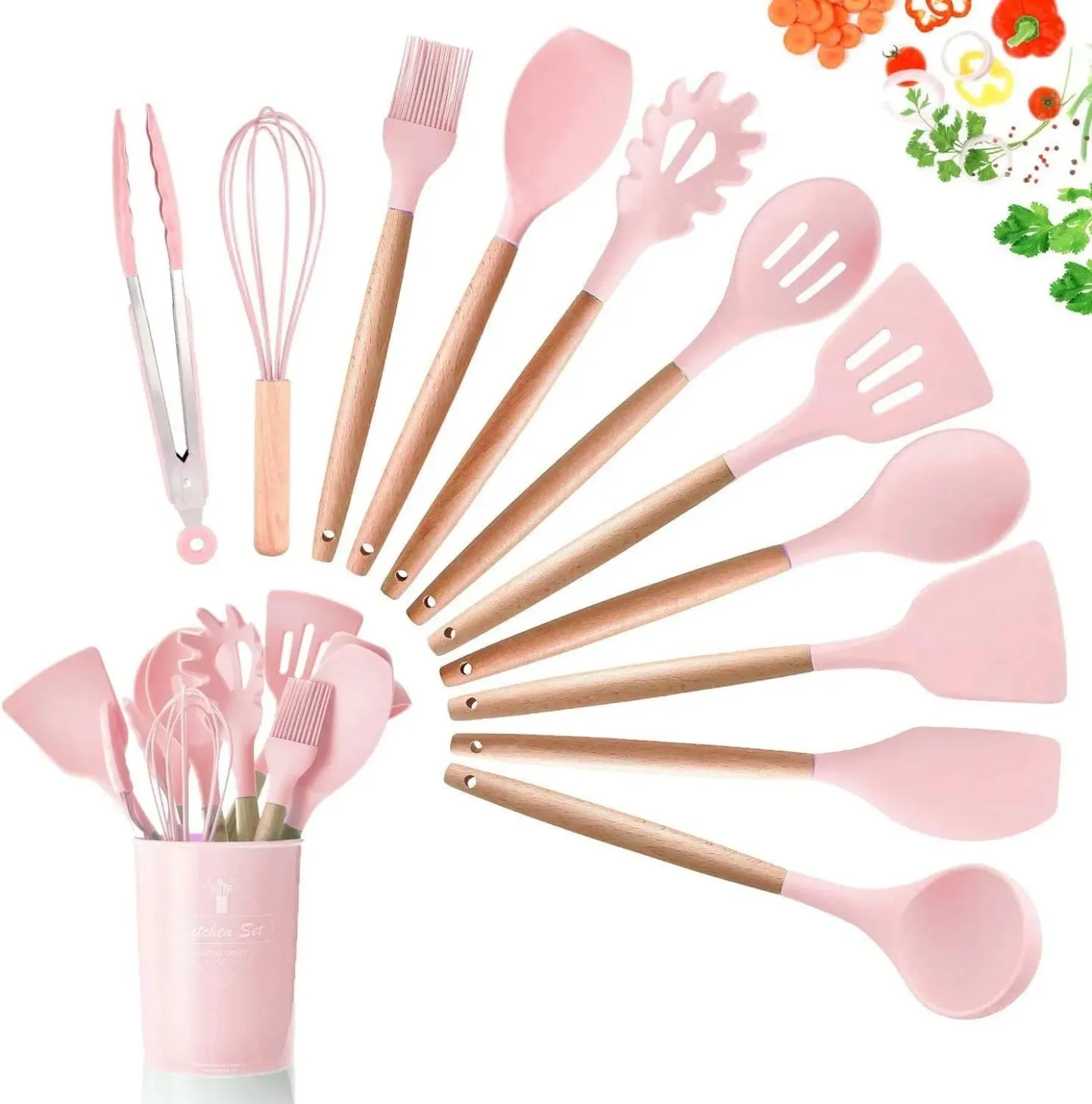 14667 pink kitchen accessories