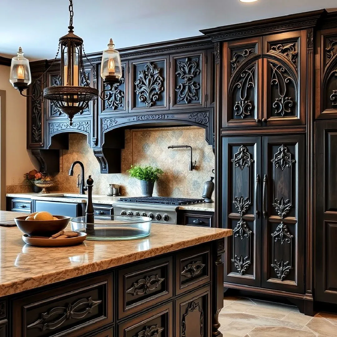 14695 classic gothic kitchen
