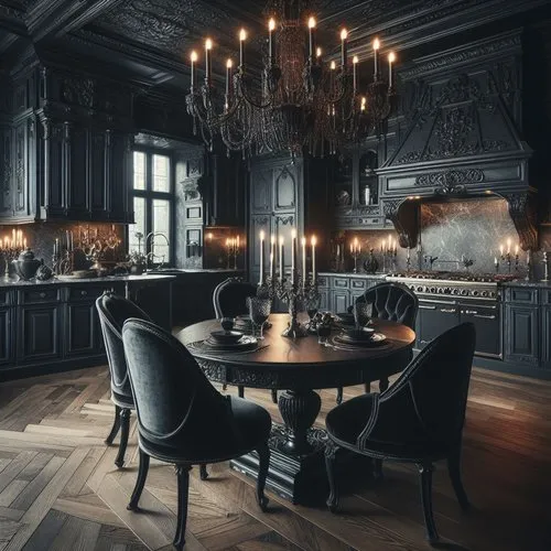 14697 gothic kitchen grey countertop
