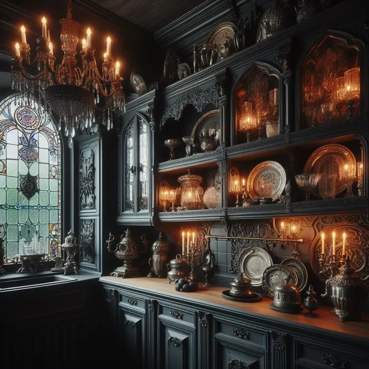 14697 gothic kitchen mirrors