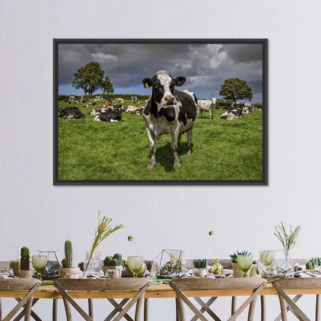 14701 holstein ceramic decor