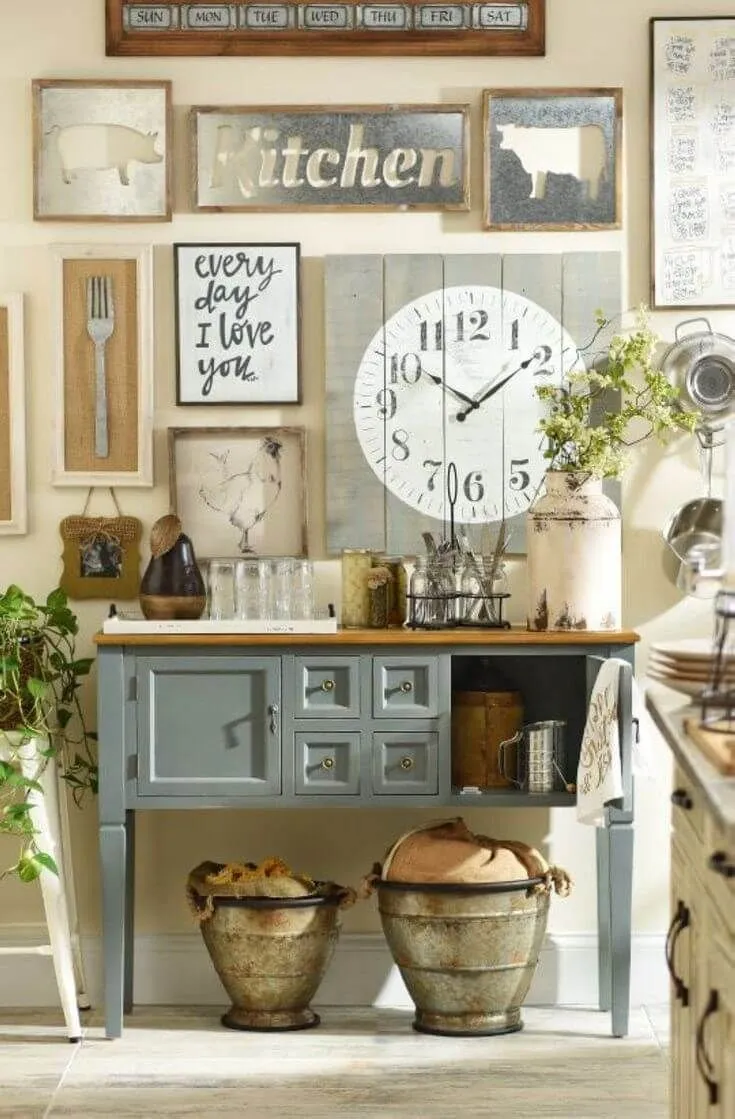 14702 farmhouse kitchen wall ideas 1