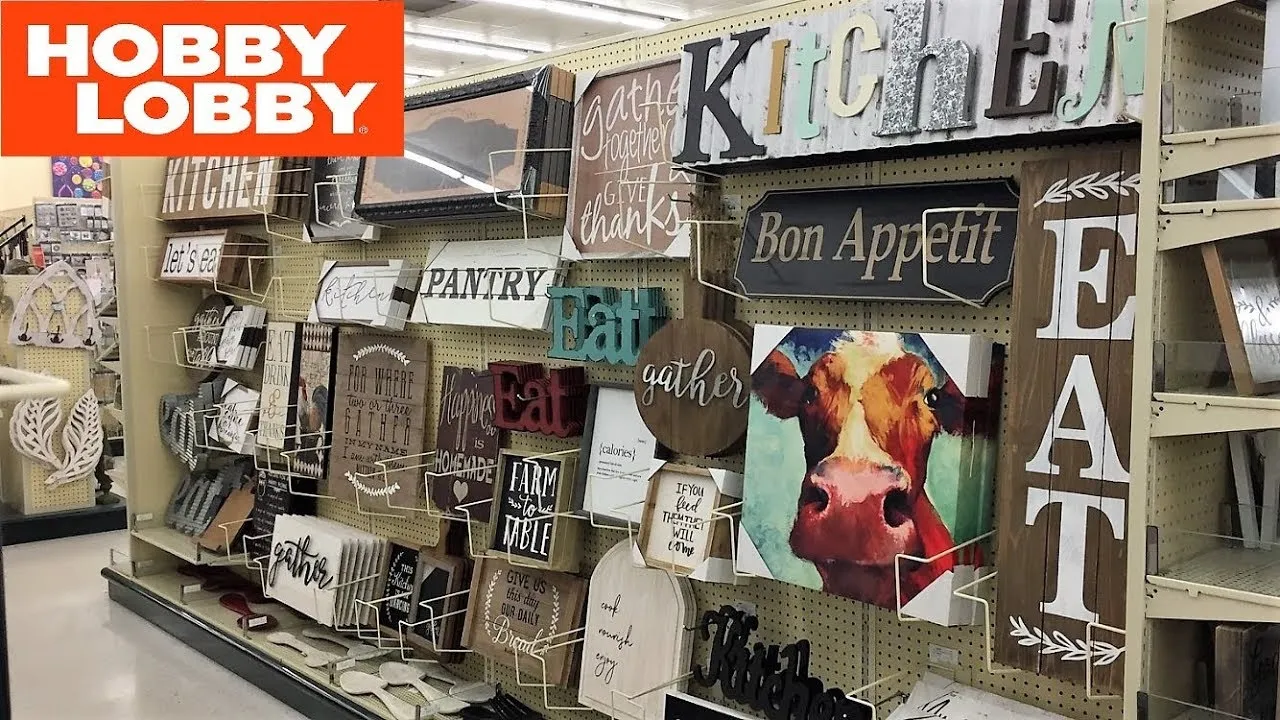 14721 western kitchen decor hobby lobby 3