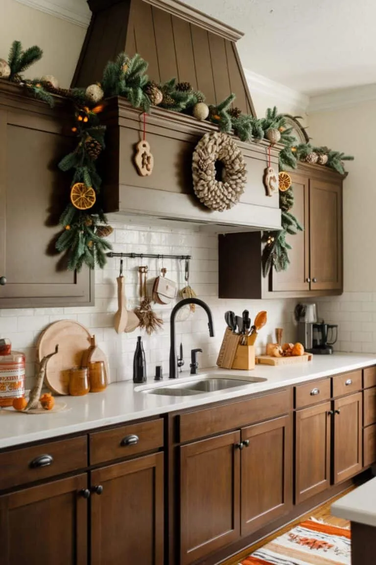 14724 xmas kitchen decor