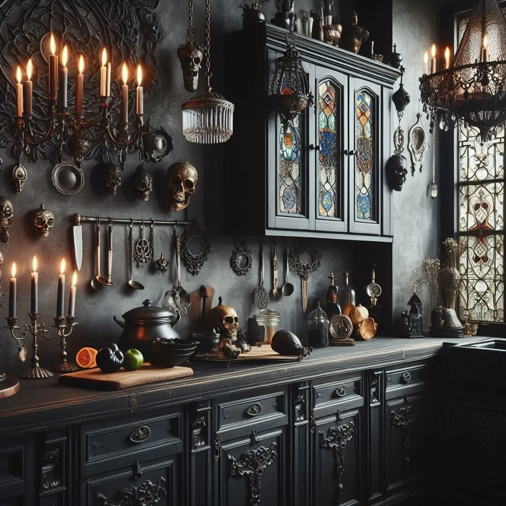 14729 gothic kitchen accessories