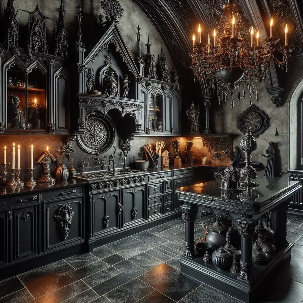 14729 gothic wall decor