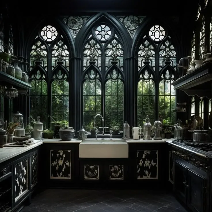 14733 gothic kitchen accessories