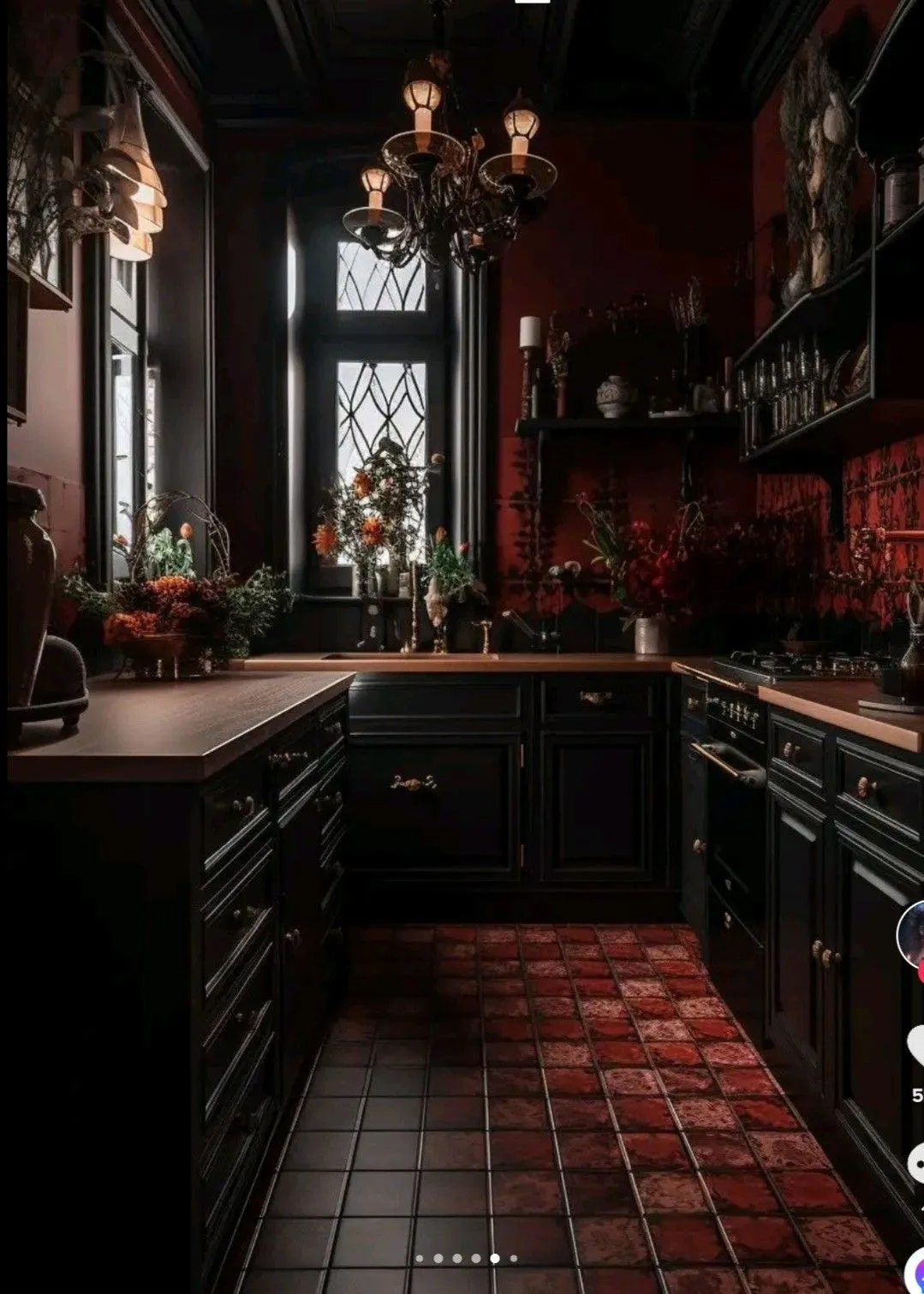 14733 gothic kitchen lighting