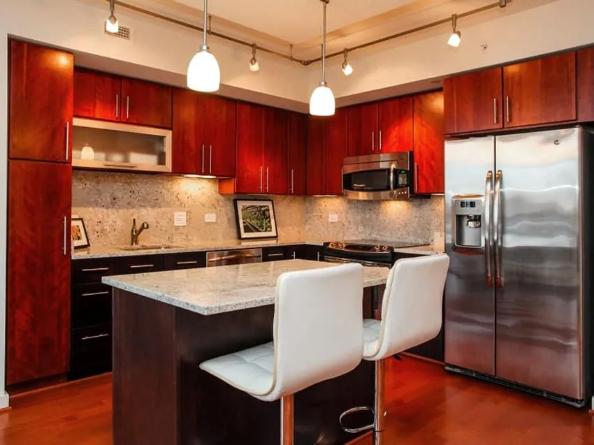 14763 cherry wood cabinets
