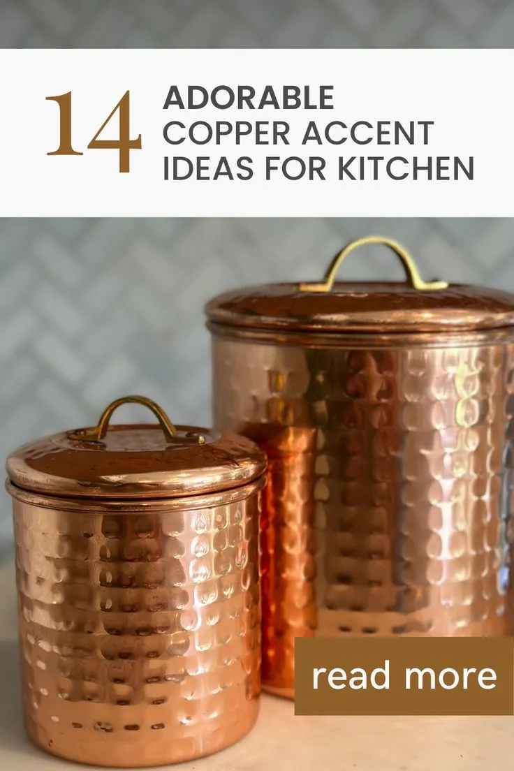 14767 copper kitchen utensils