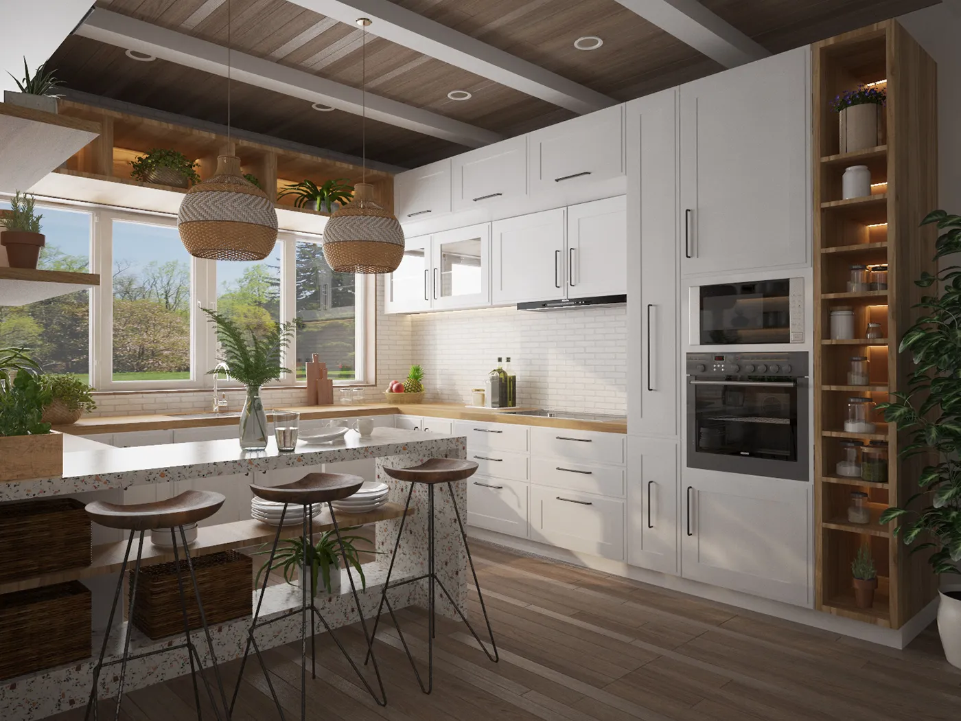 14785 farmhouse kitchen 3d model accuracy