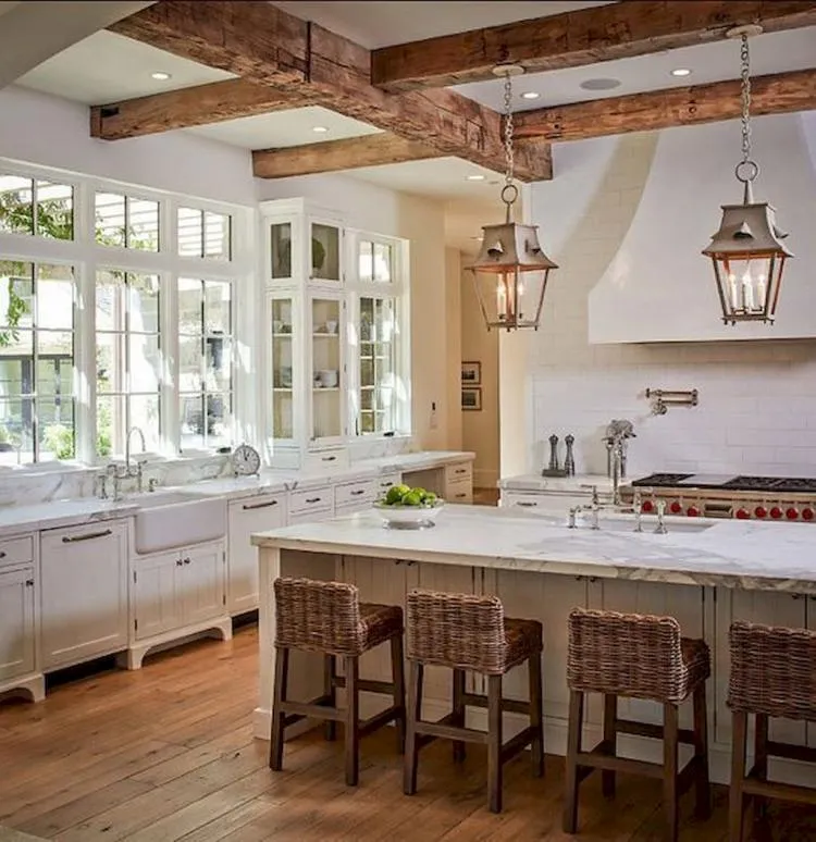 14800 vintage french country kitchen