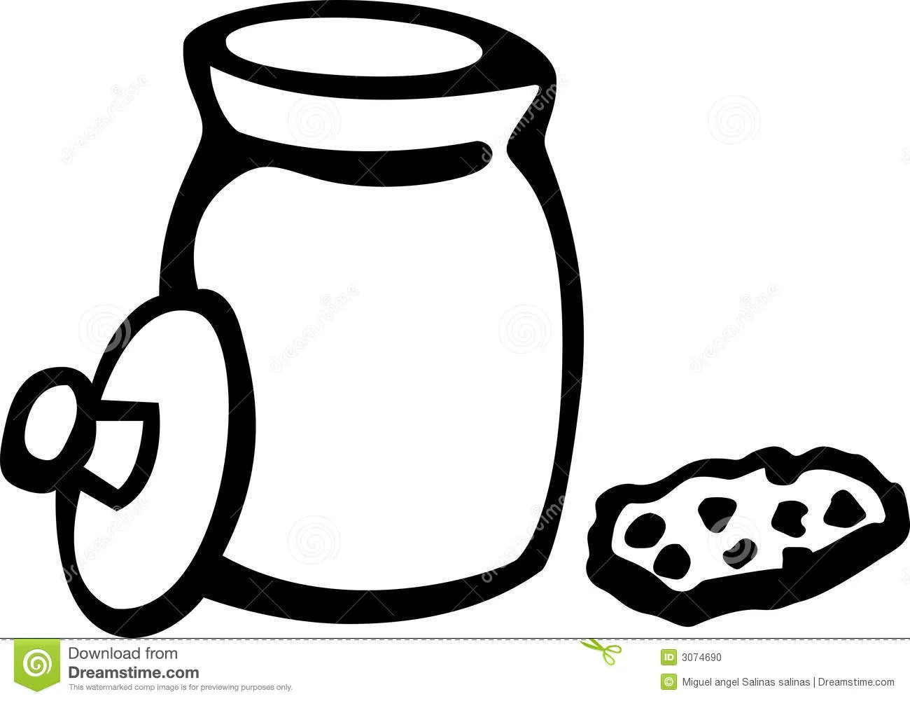 14802 black and white kitchen cookie jar 2