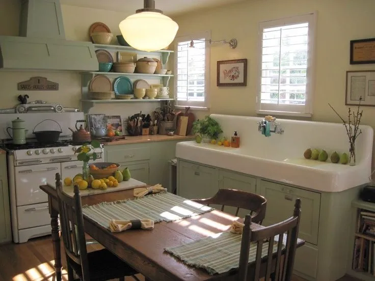 14812 1940s farmhouse kitchen color palette
