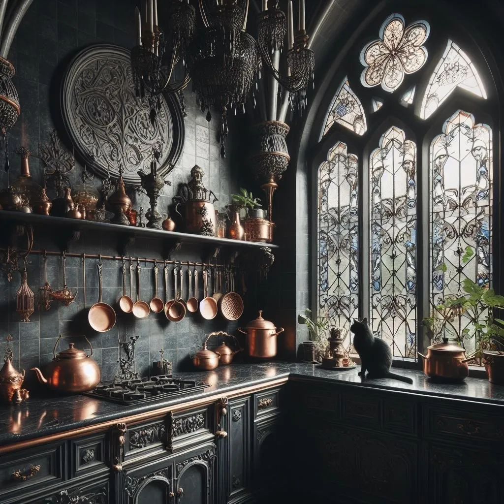 14817 antique kitchen decor