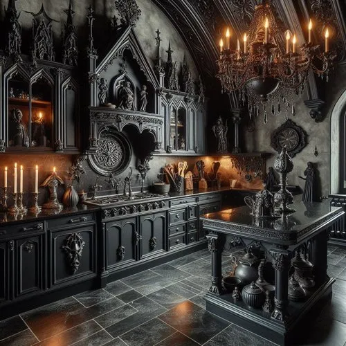 14818 gothic kitchen lighting