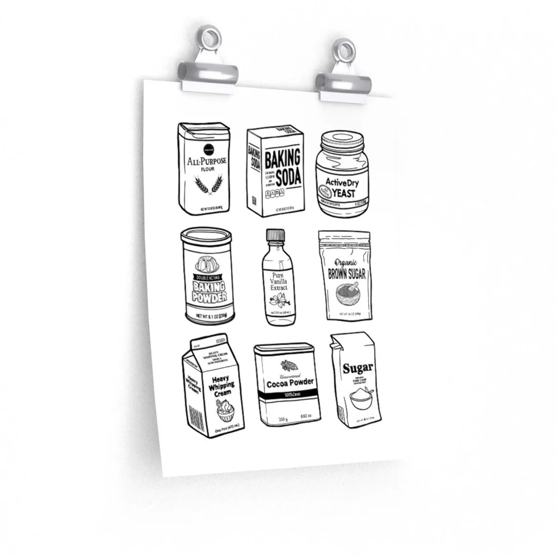 14828 baking kitchen wall decor