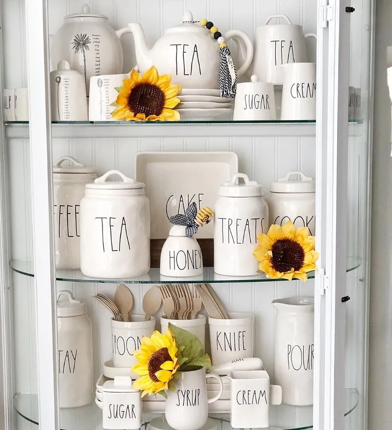 14830 sunflower utensil holder